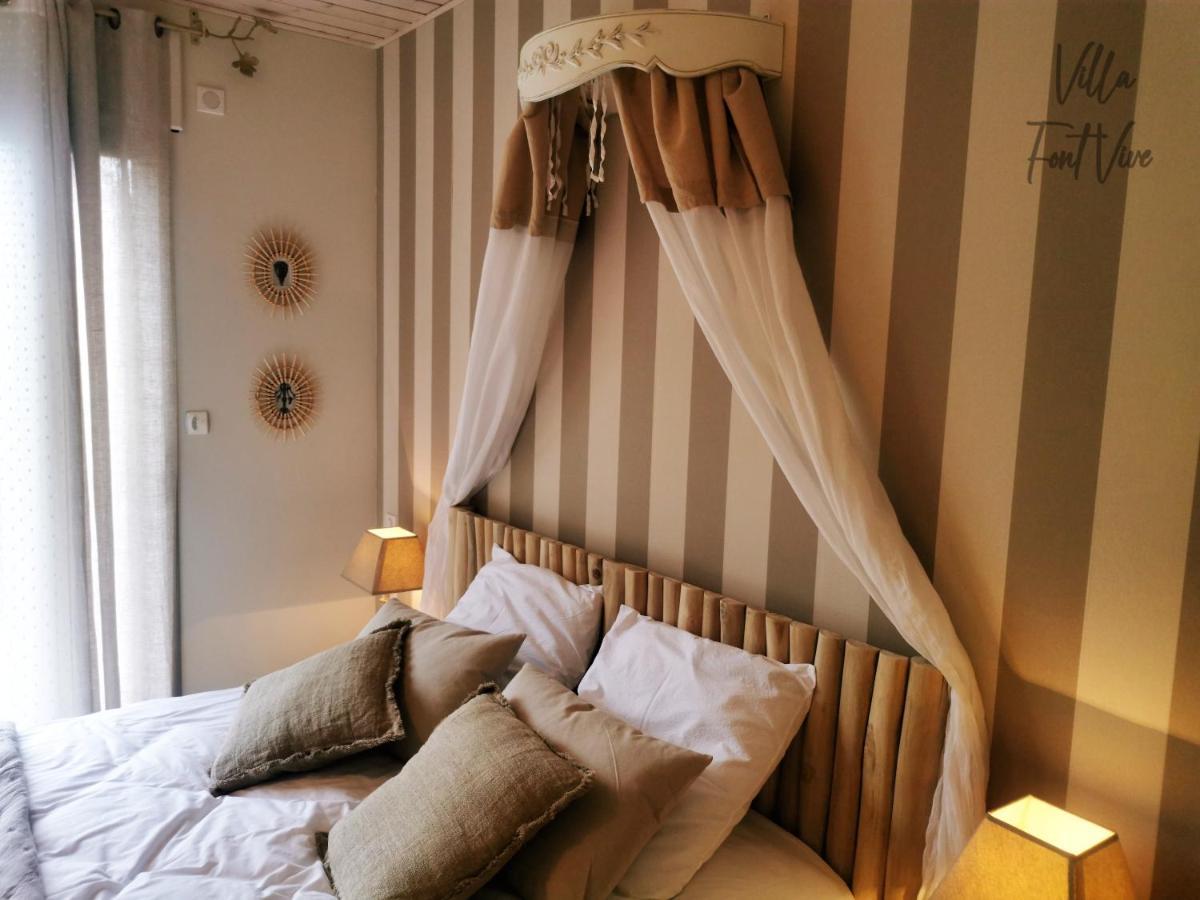 Villa Font Vive - Chambres d'hôtes avec Cuisine et calme absolu ! Grospierres Exterior foto