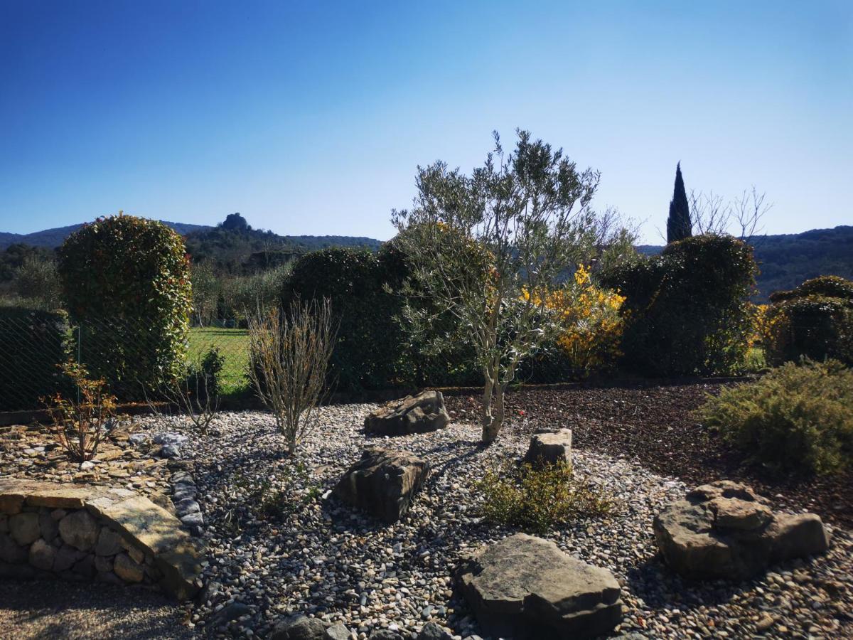 Villa Font Vive - Chambres d'hôtes avec Cuisine et calme absolu ! Grospierres Exterior foto