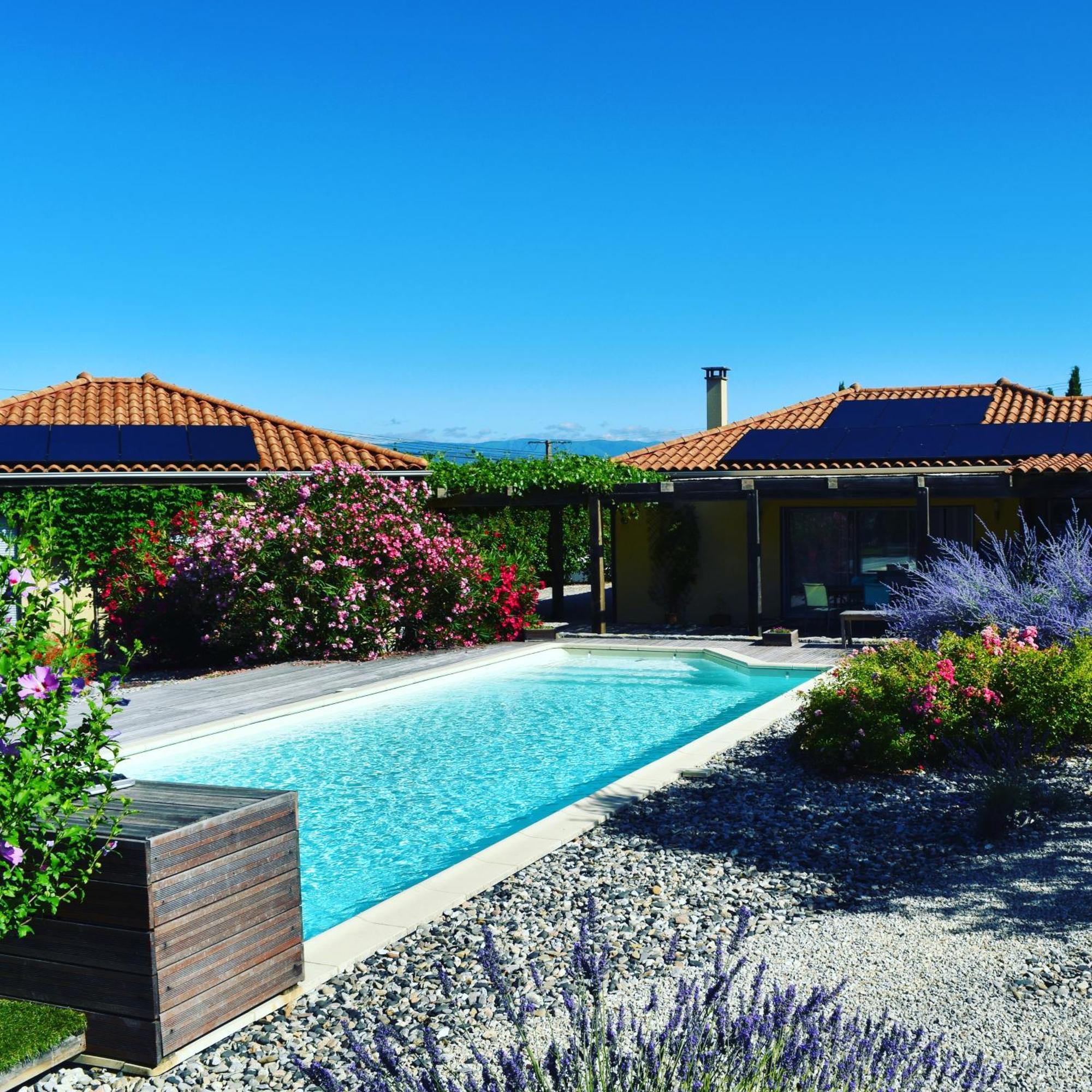 Villa Font Vive - Chambres d'hôtes avec Cuisine et calme absolu ! Grospierres Exterior foto
